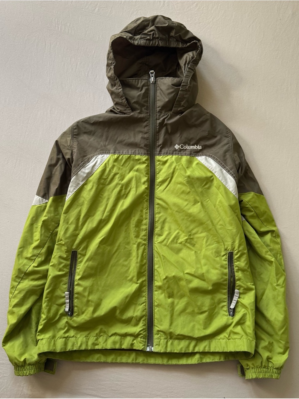 Vintage Columbia Hooded Windbreaker Jacket